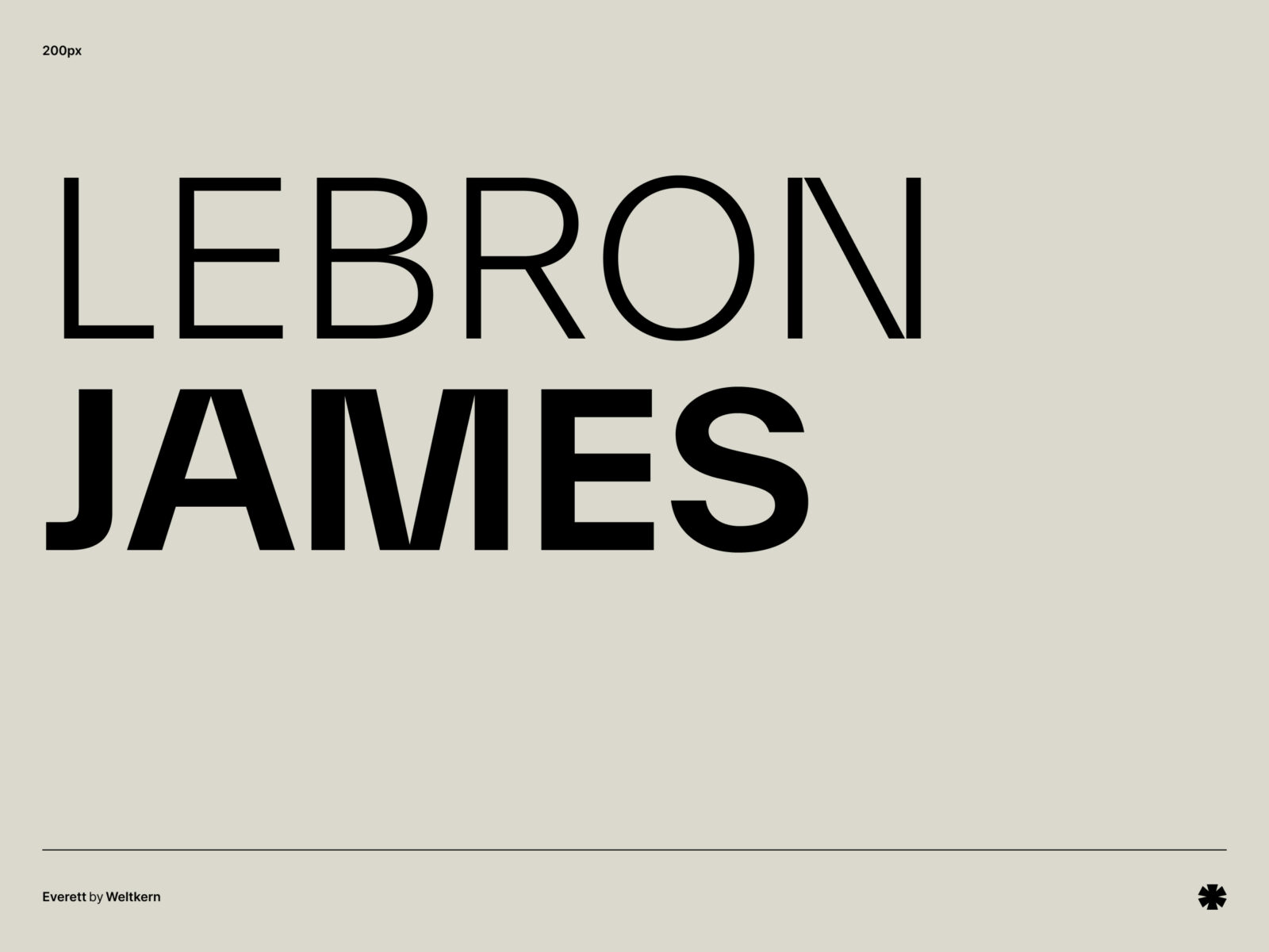 Weltkern — Everett – Everett phrase