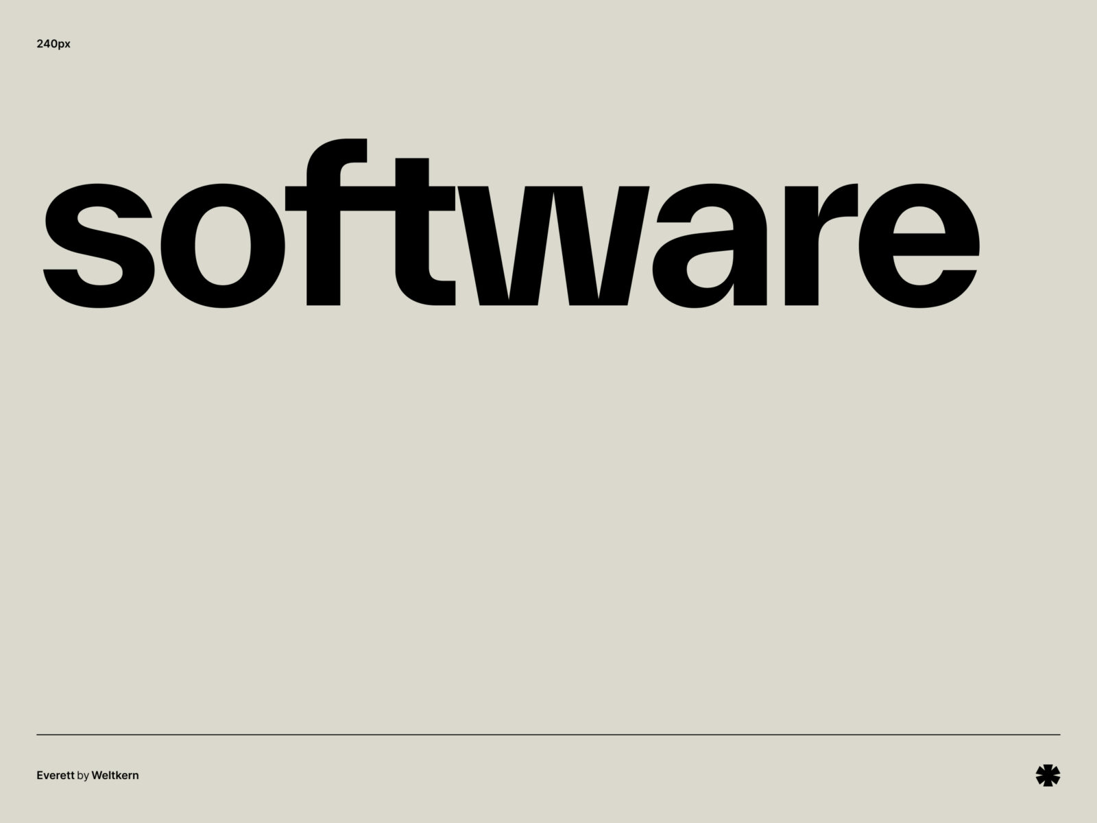 Weltkern — Everett – Everett word