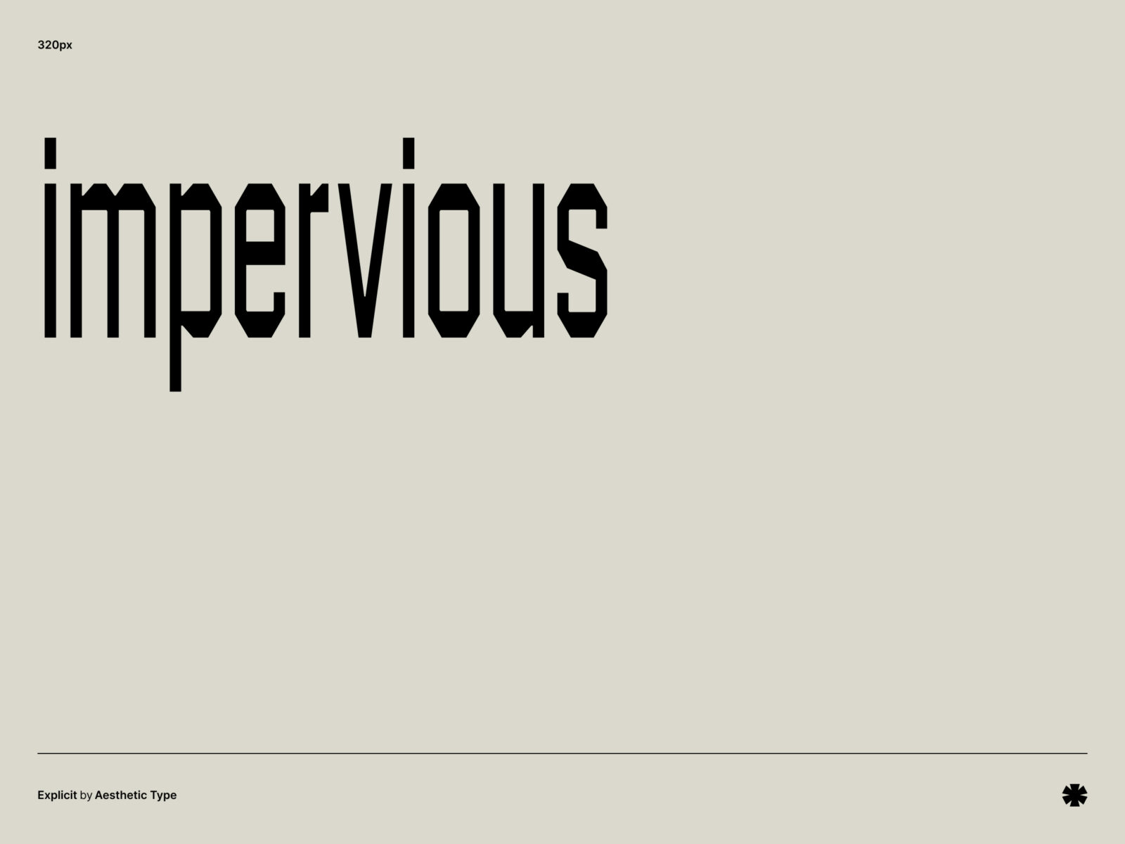 Aesthetic Type — Explicit – Explicit word