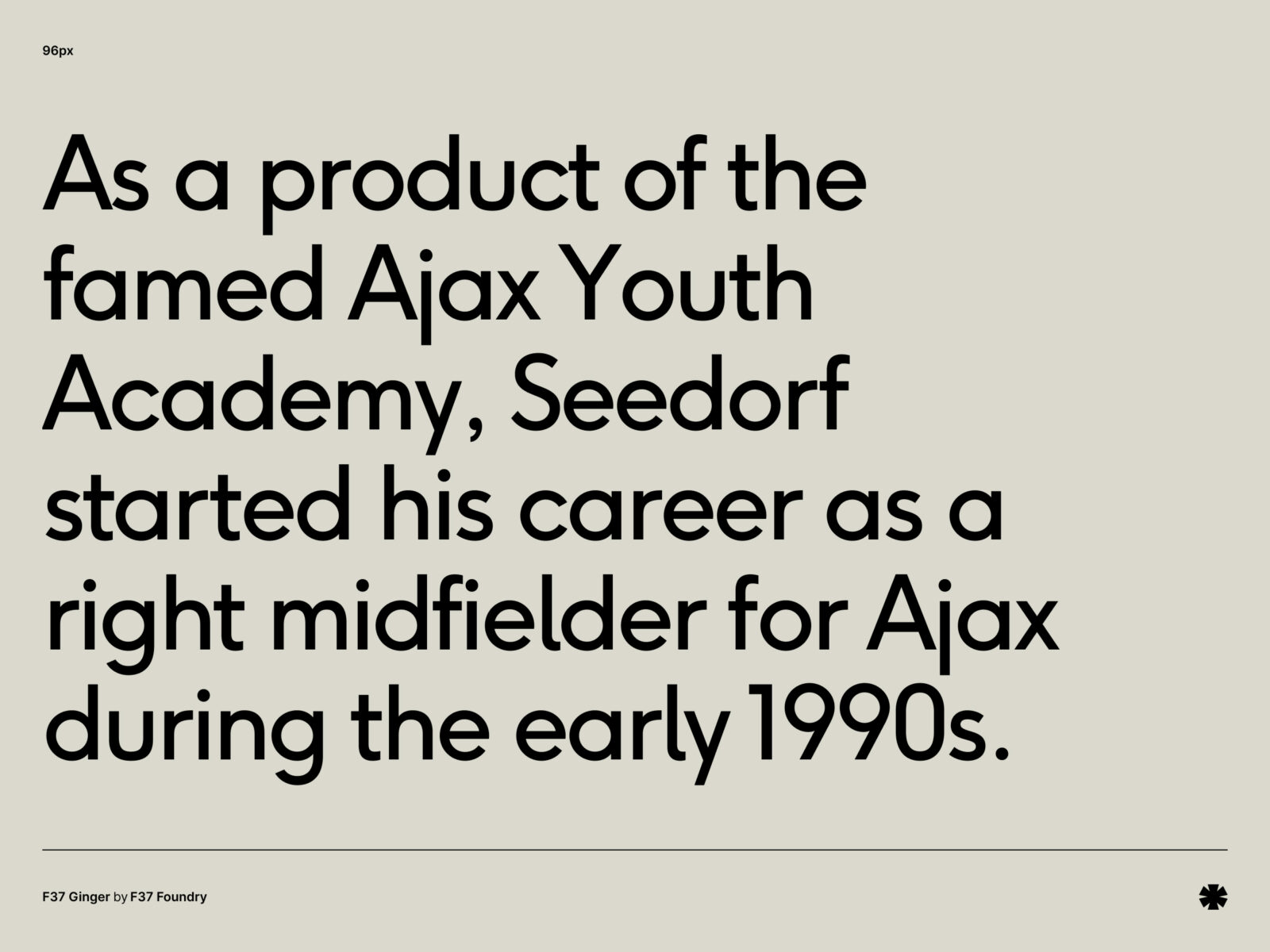 F37 Foundry — F37 Ginger – F37ginger paragraph