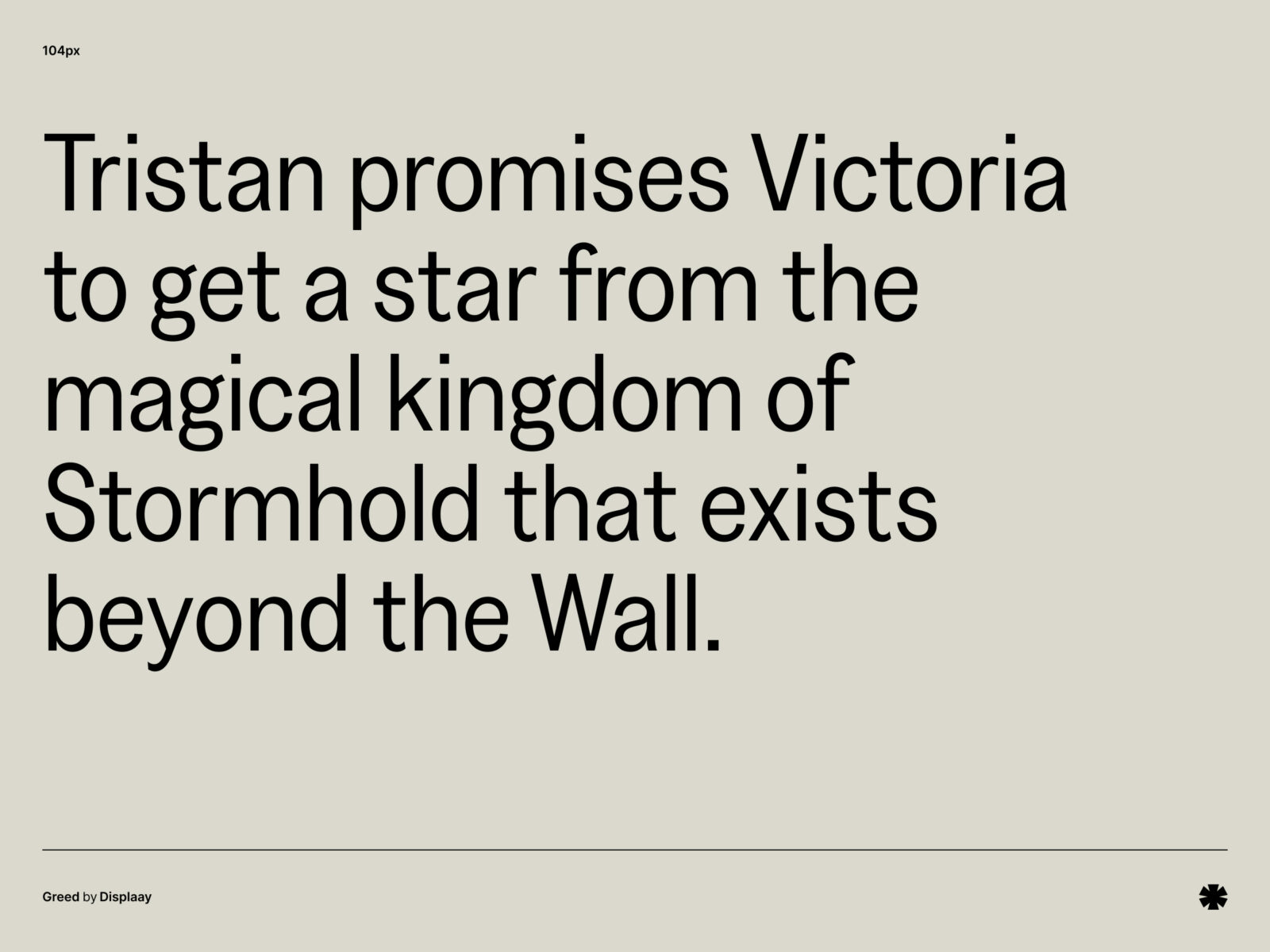 Displaay — Greed – Greed paragraph