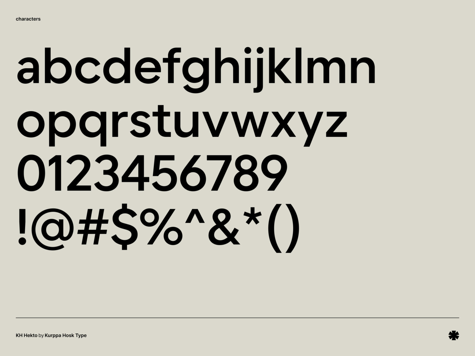 Kurppa Hosk Type — KH Hekto – Kh hekto characters