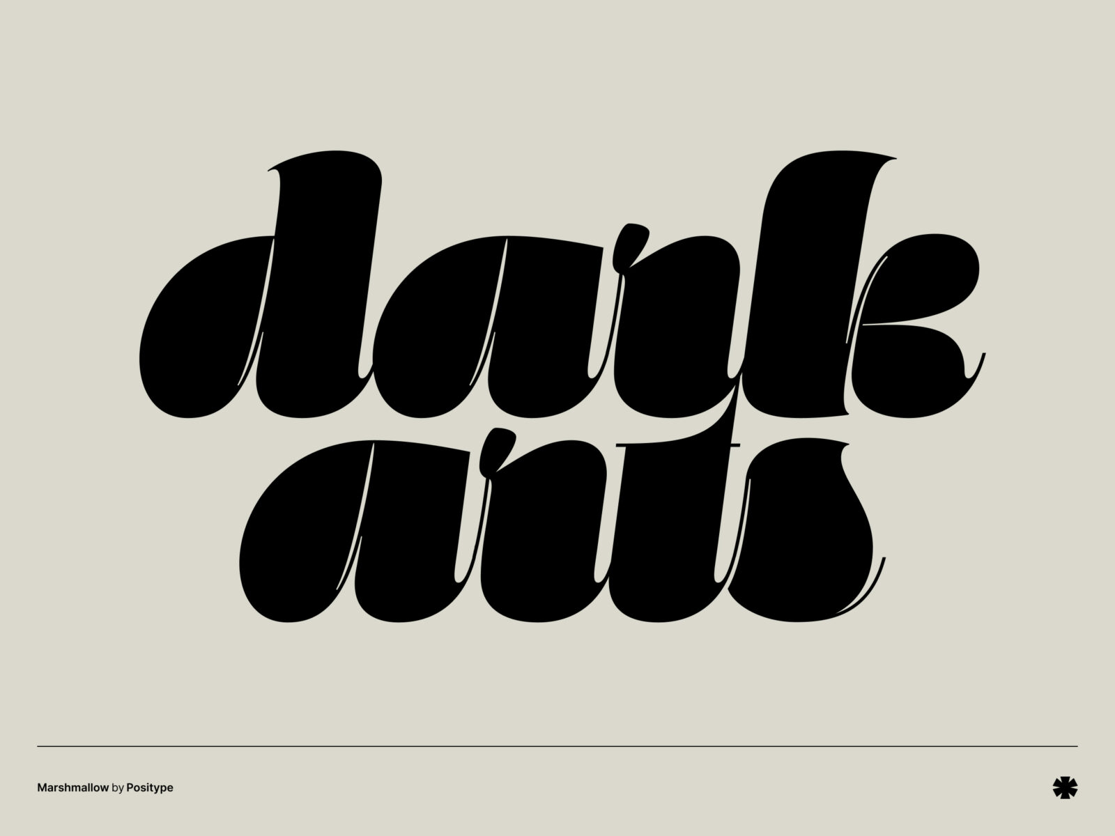 Positype — Marshmallow – Marshmallow creative 1