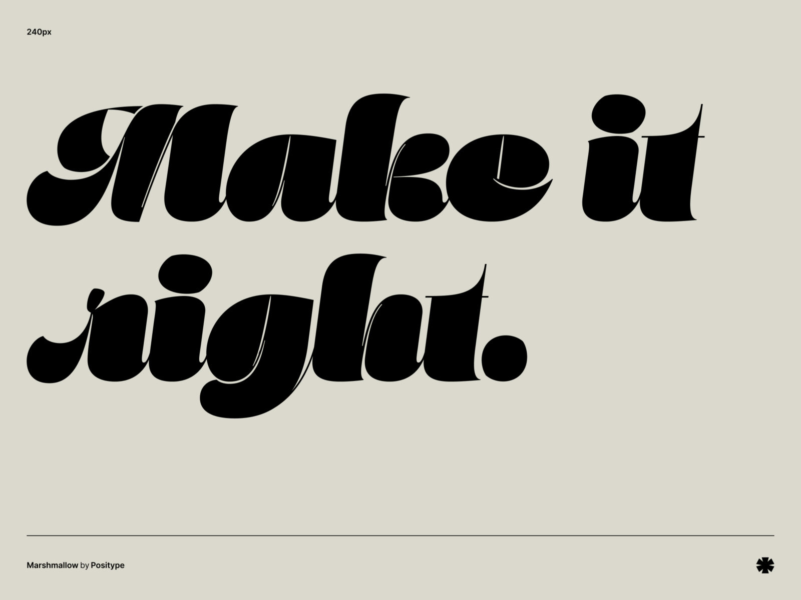 Positype — Marshmallow – Marshmallow paragraph