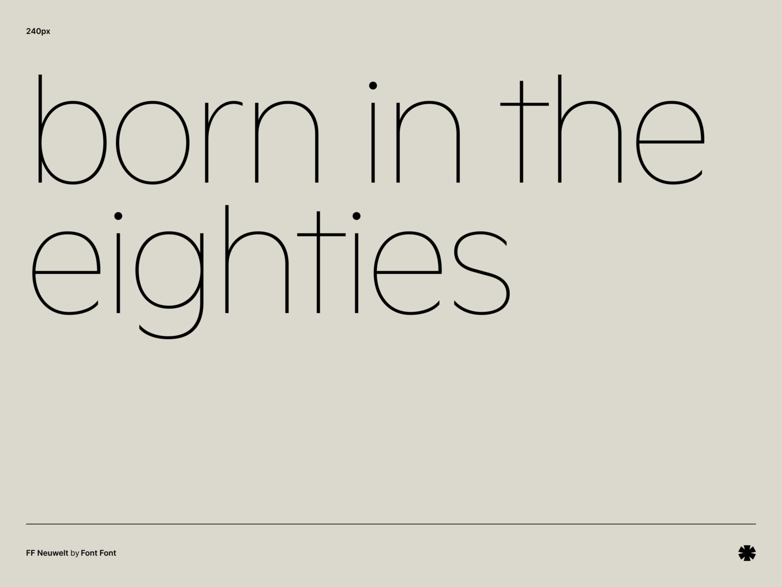 FontFont — FF Neuwelt – Neuweit phrase