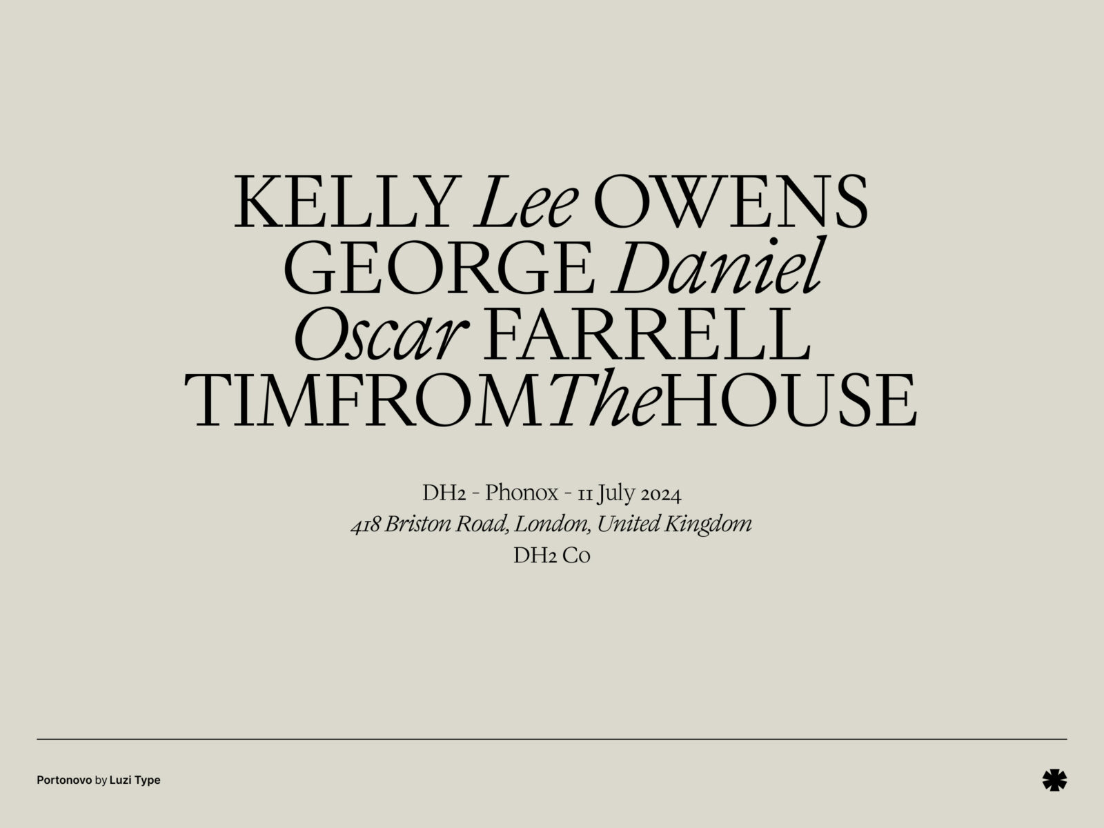 Luzi Type — Portonovo – Portonovo creative