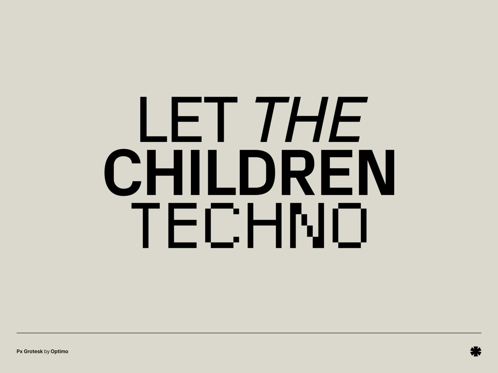 Optimo — Px Grotesk – Px grotesk creative 1