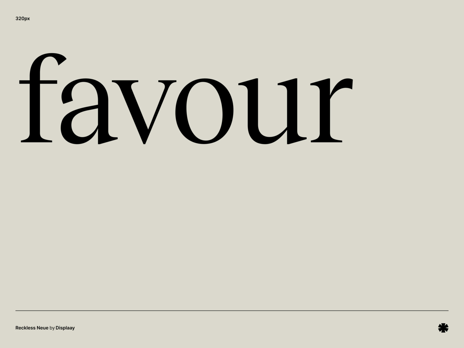 Displaay — Reckless Neue – Reckless neue word