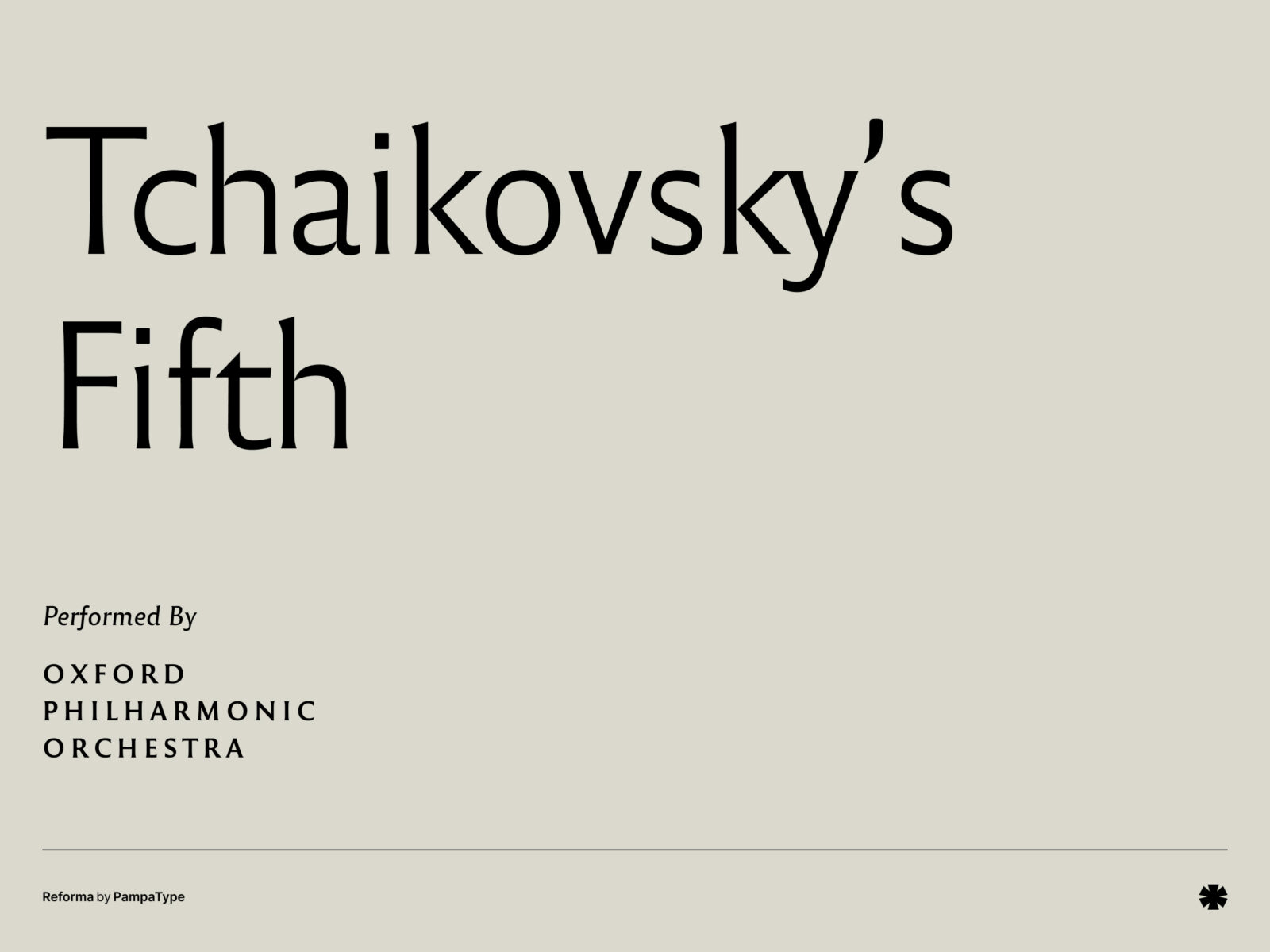 PampaType — Reforma – Reforma creative 1