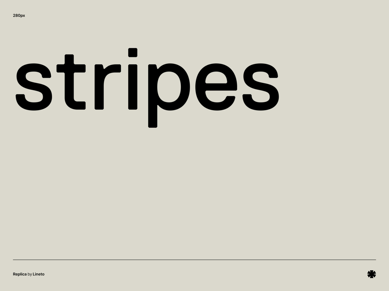 Lineto — Replica – Replica word