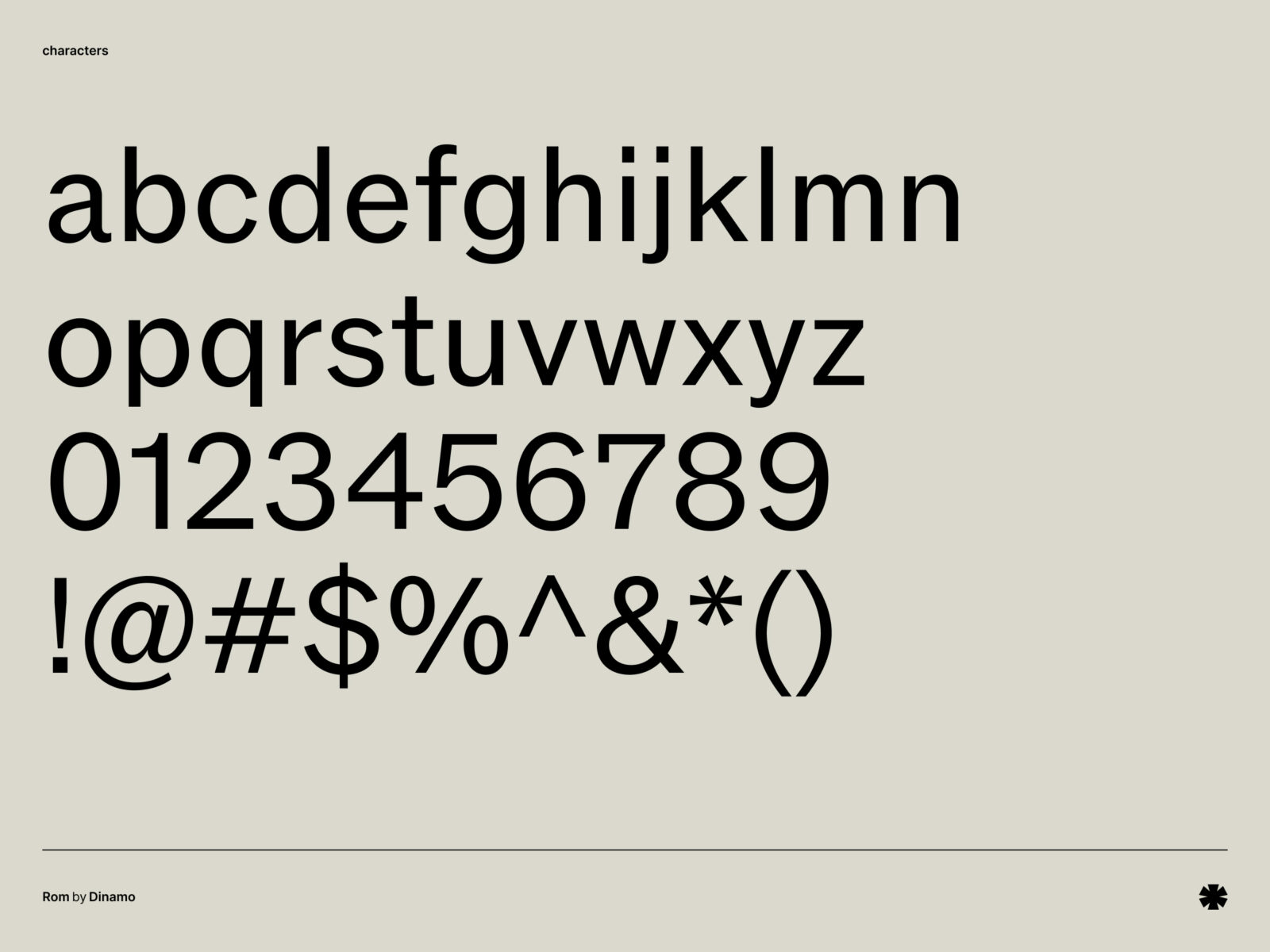 Dinamo — Rom – Rom characters