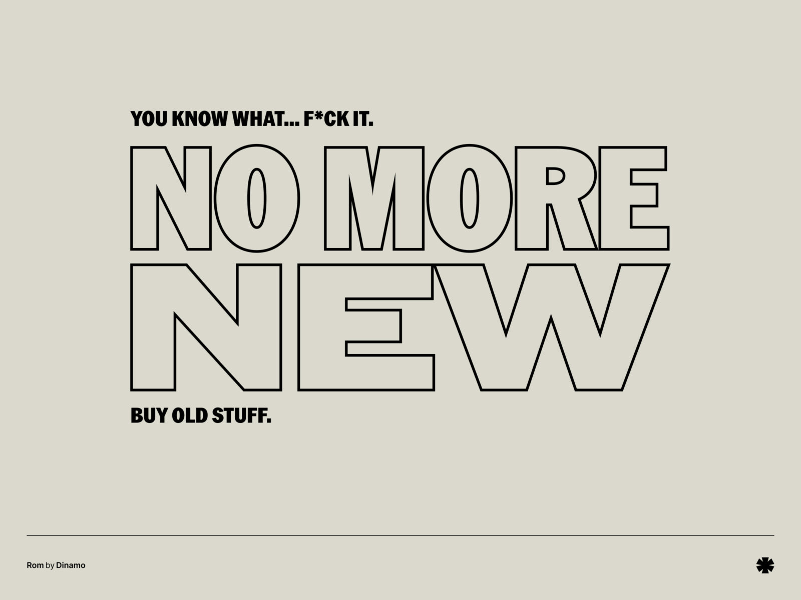 Dinamo — Rom – Rom creative 1