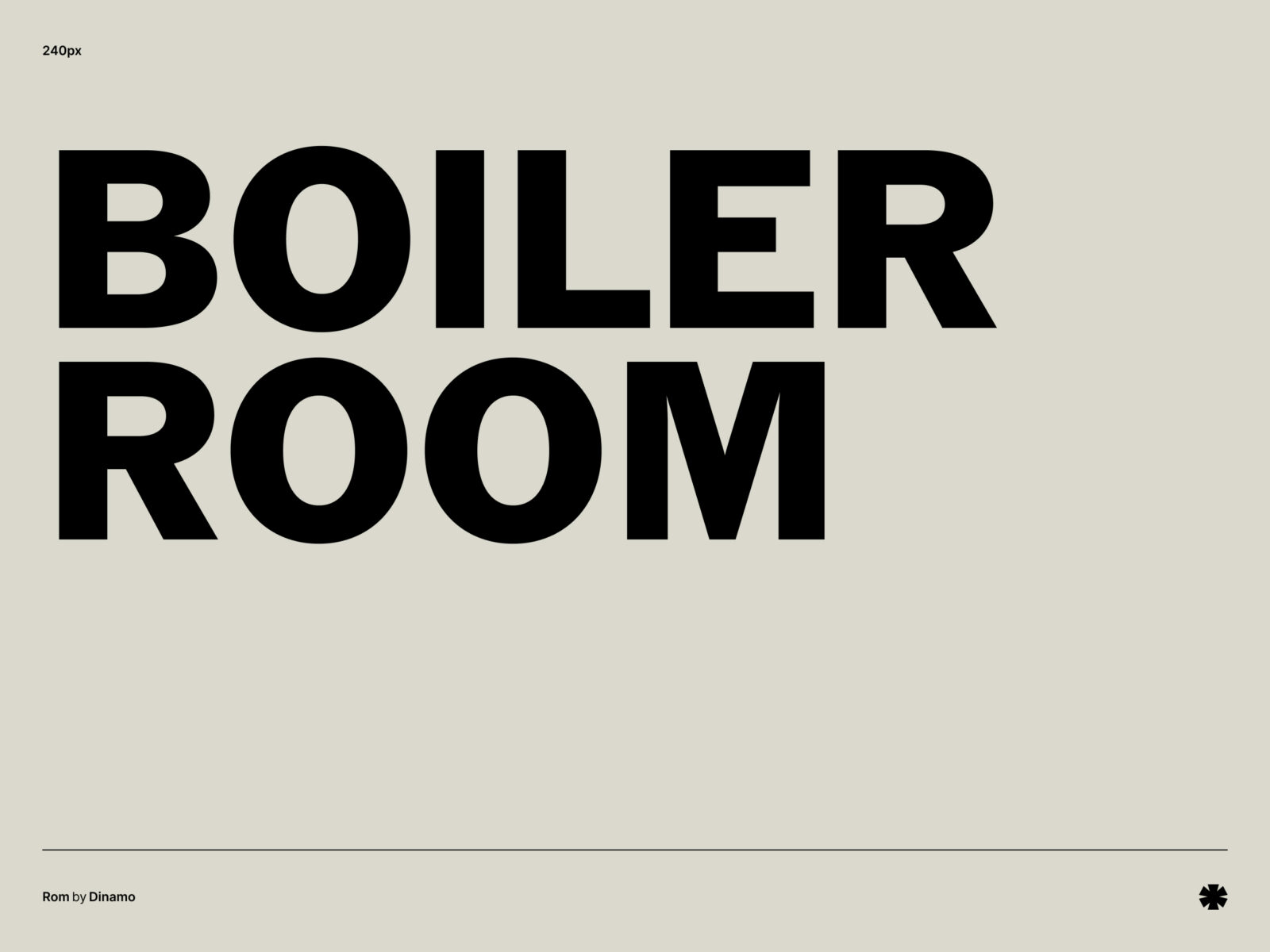 Dinamo — Rom – Rom phrase