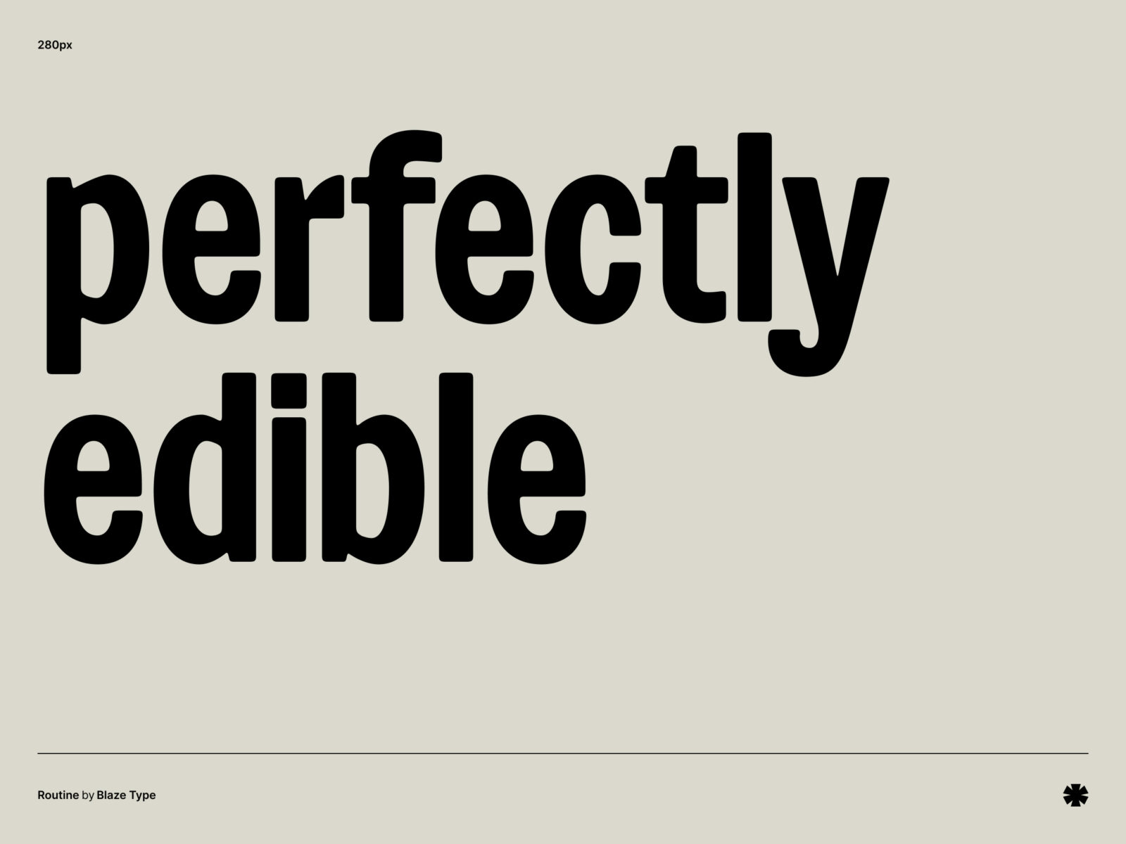 Blaze Type — Routine – Routine phrase