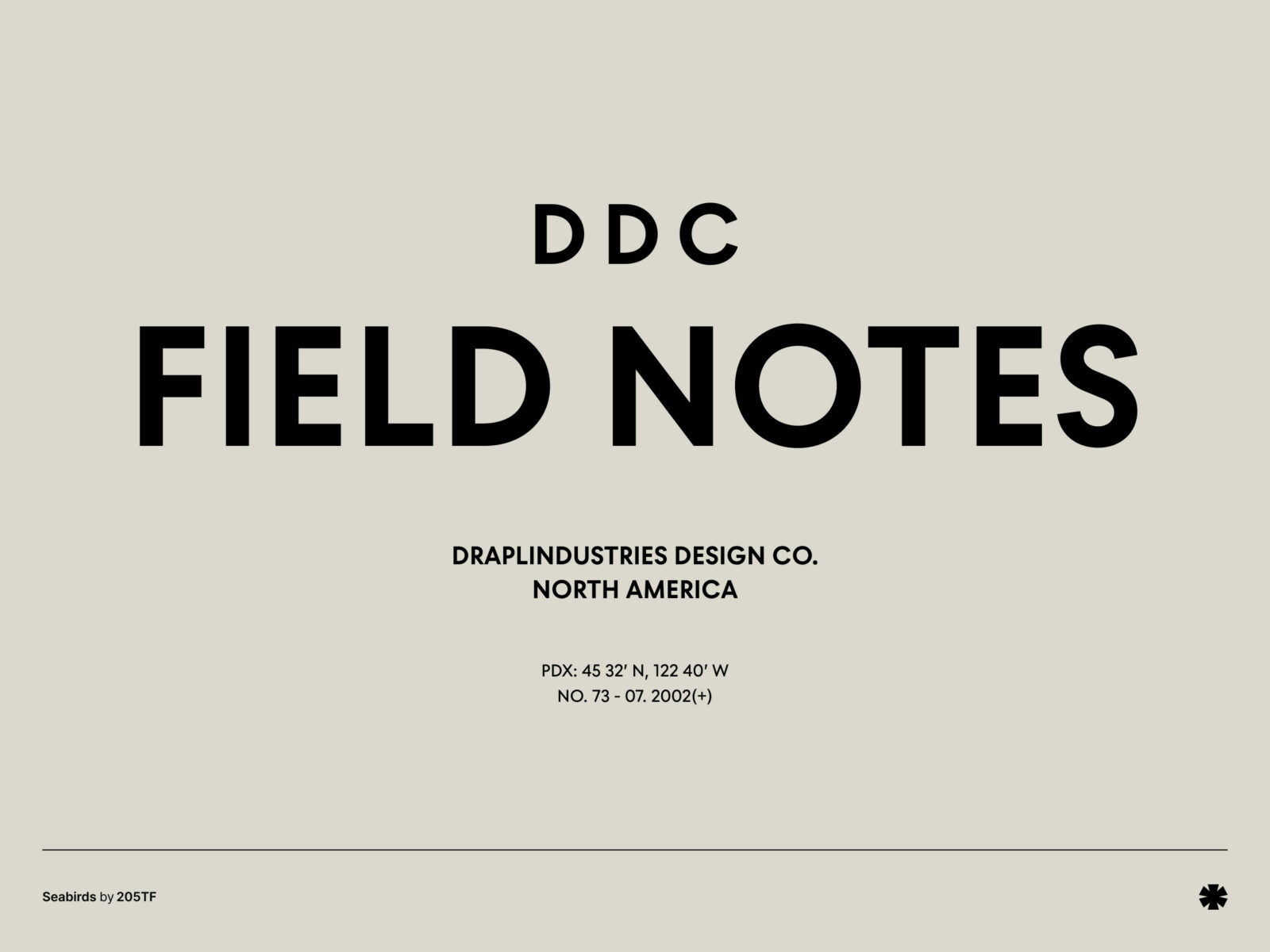 205TF — Seabirds – Seabirds creative