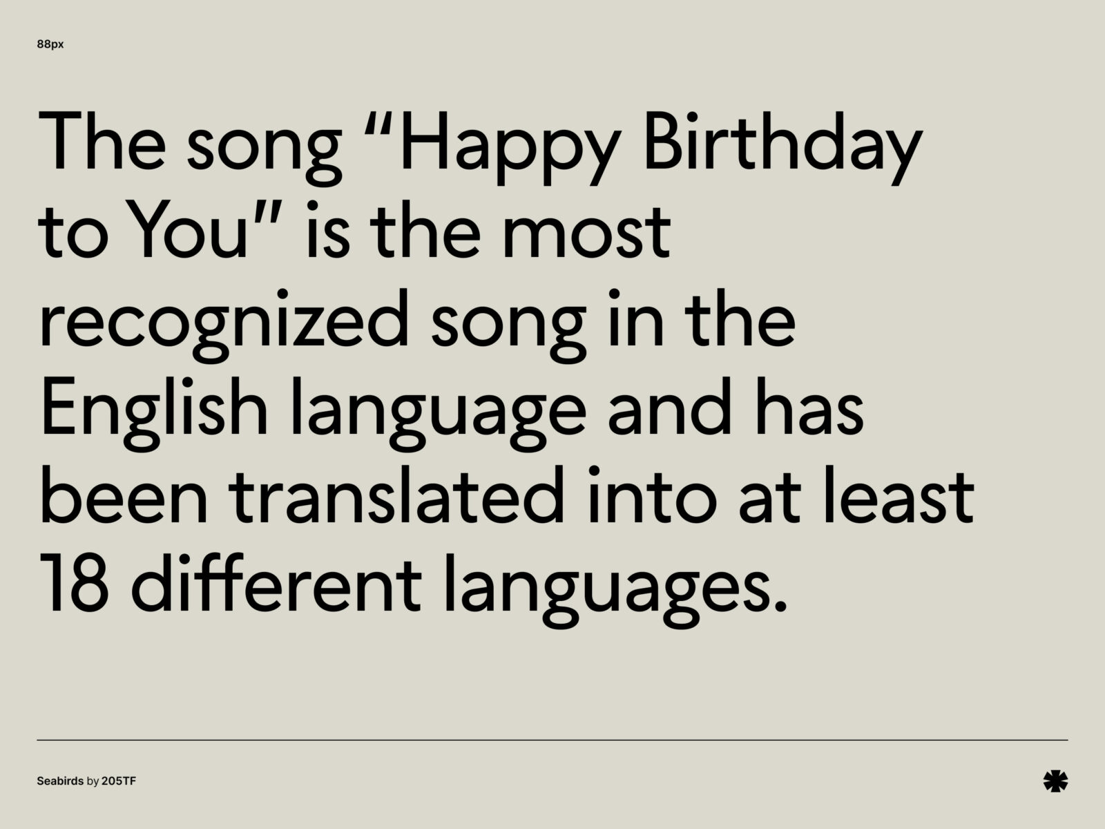 205TF — Seabirds – Seabirds paragraph