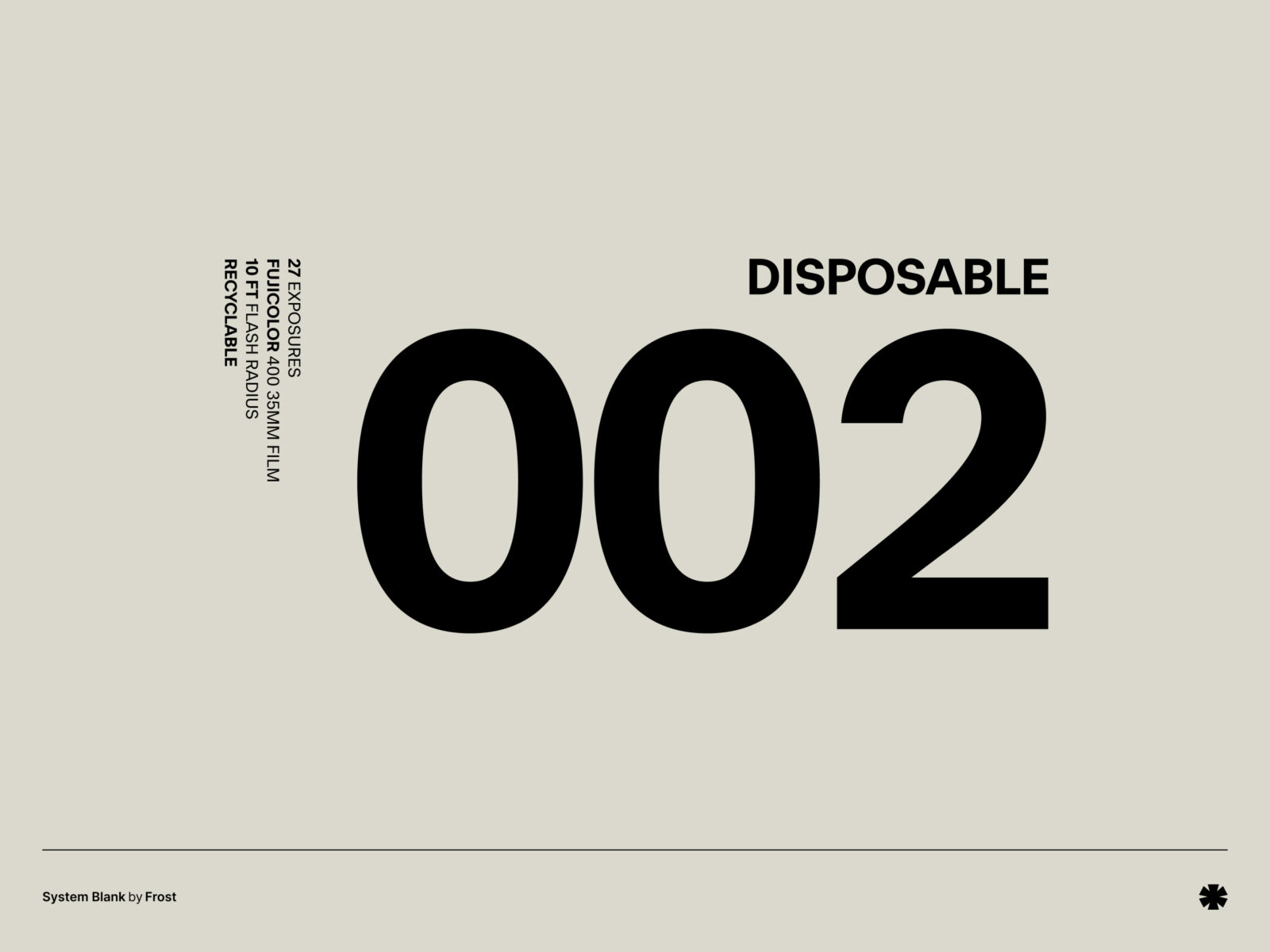 Frost — System Blank – System creative