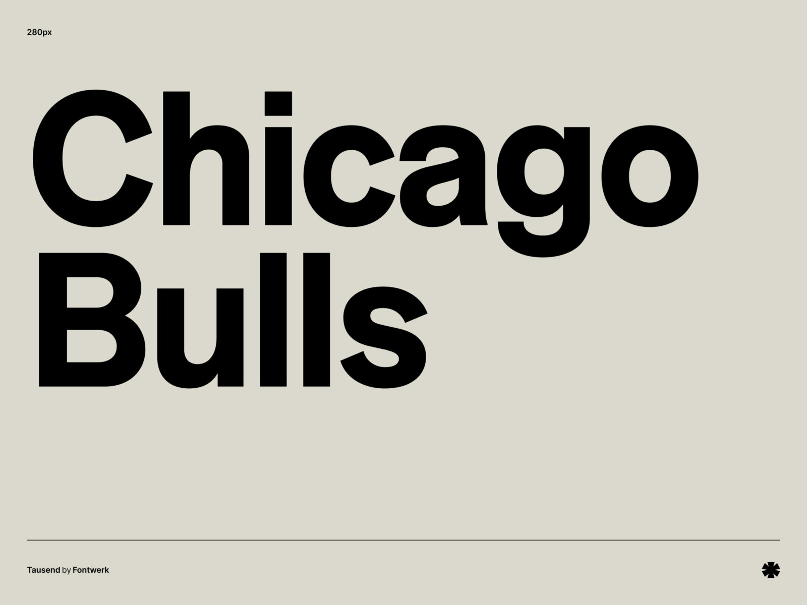 Fontwerk — Tausend – Tausend phrase