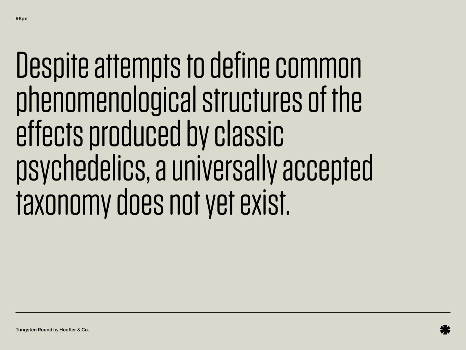 Hoefler & Co. — Tungsten Round – Tungsten paragraph