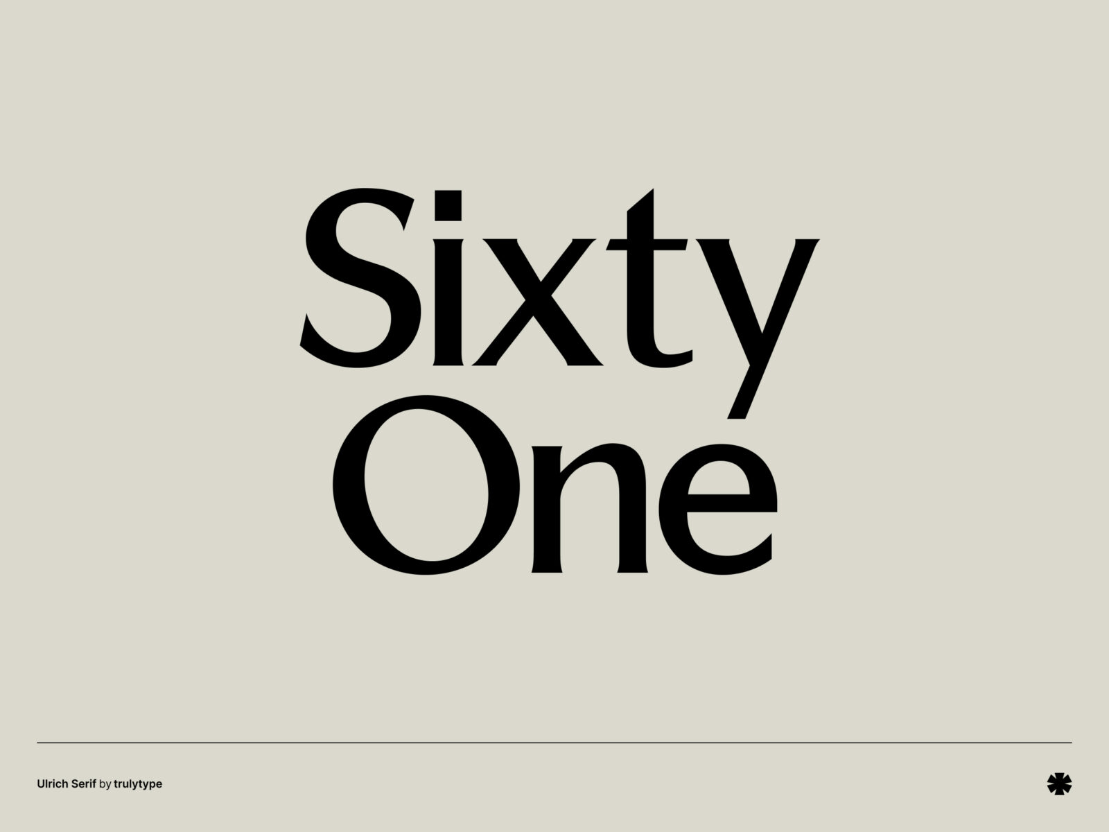 trulytype — Ulrich Serif – Ulrich creative 1