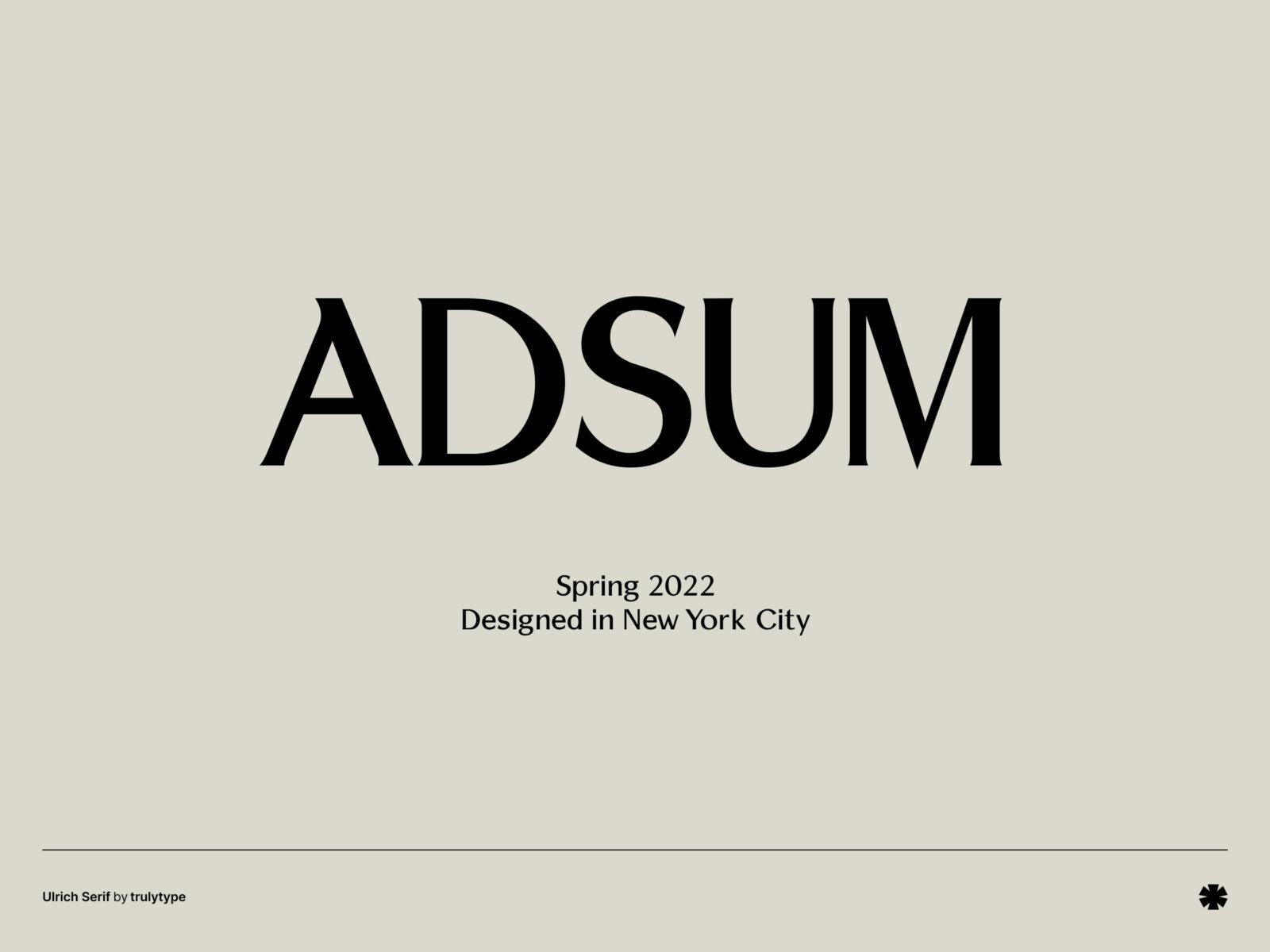 trulytype — Ulrich Serif – Ulrich creative