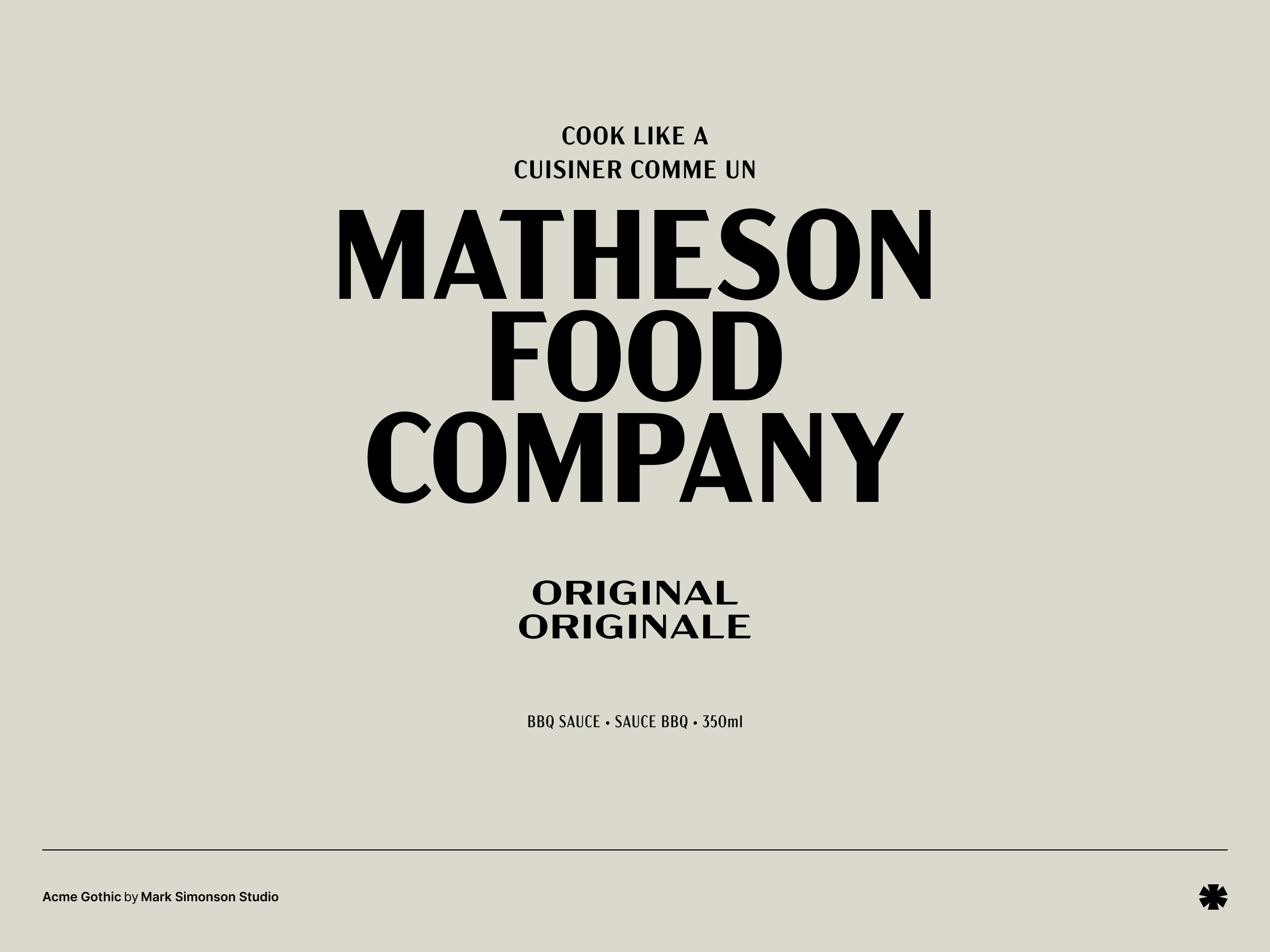 Acme Gothic - Acme gothic creative 1