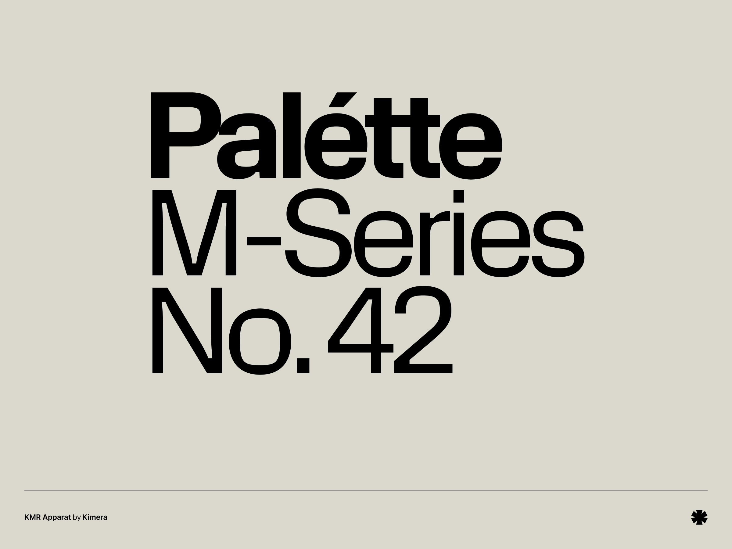 KMR Apparat - Apparat creative 1