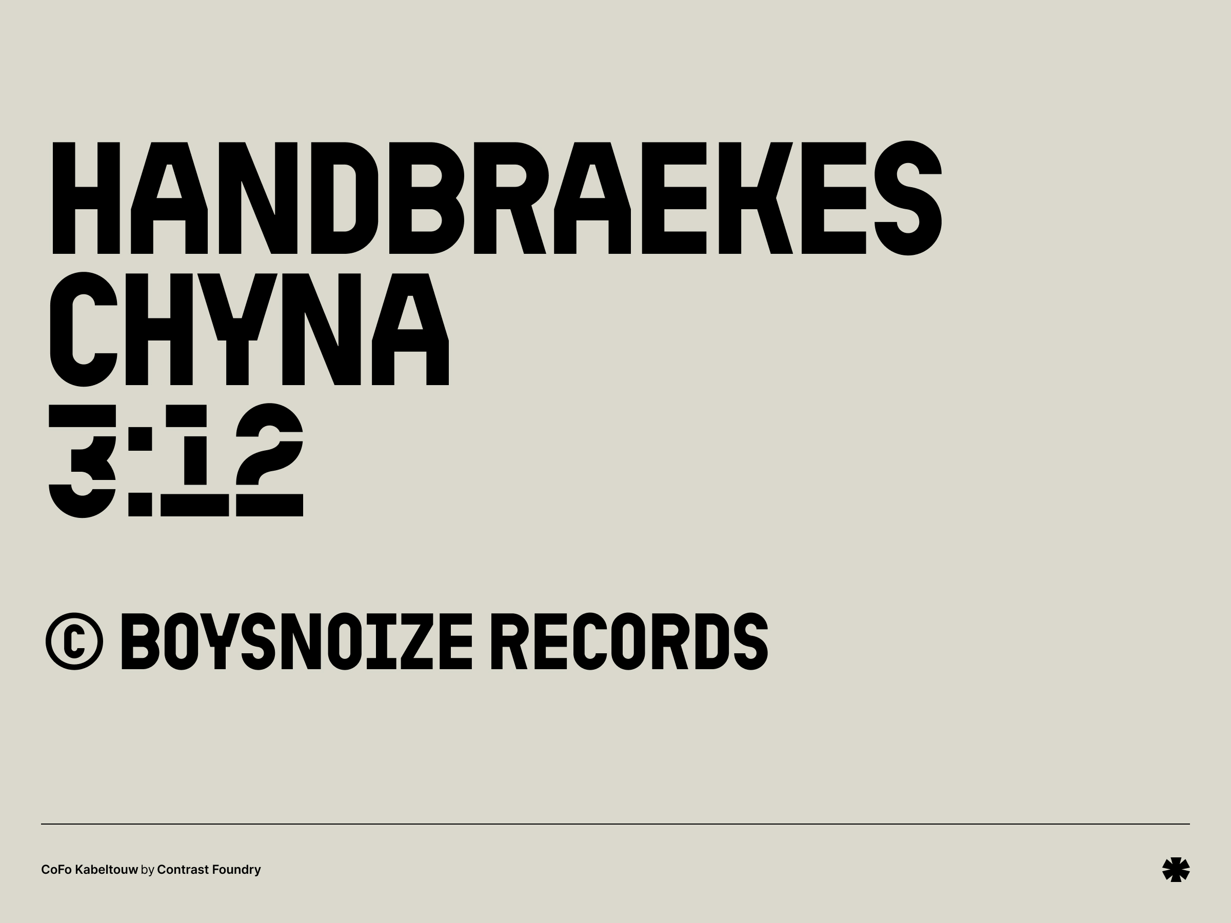 CoFo Kabeltouw - Cofo kabeltouw creative