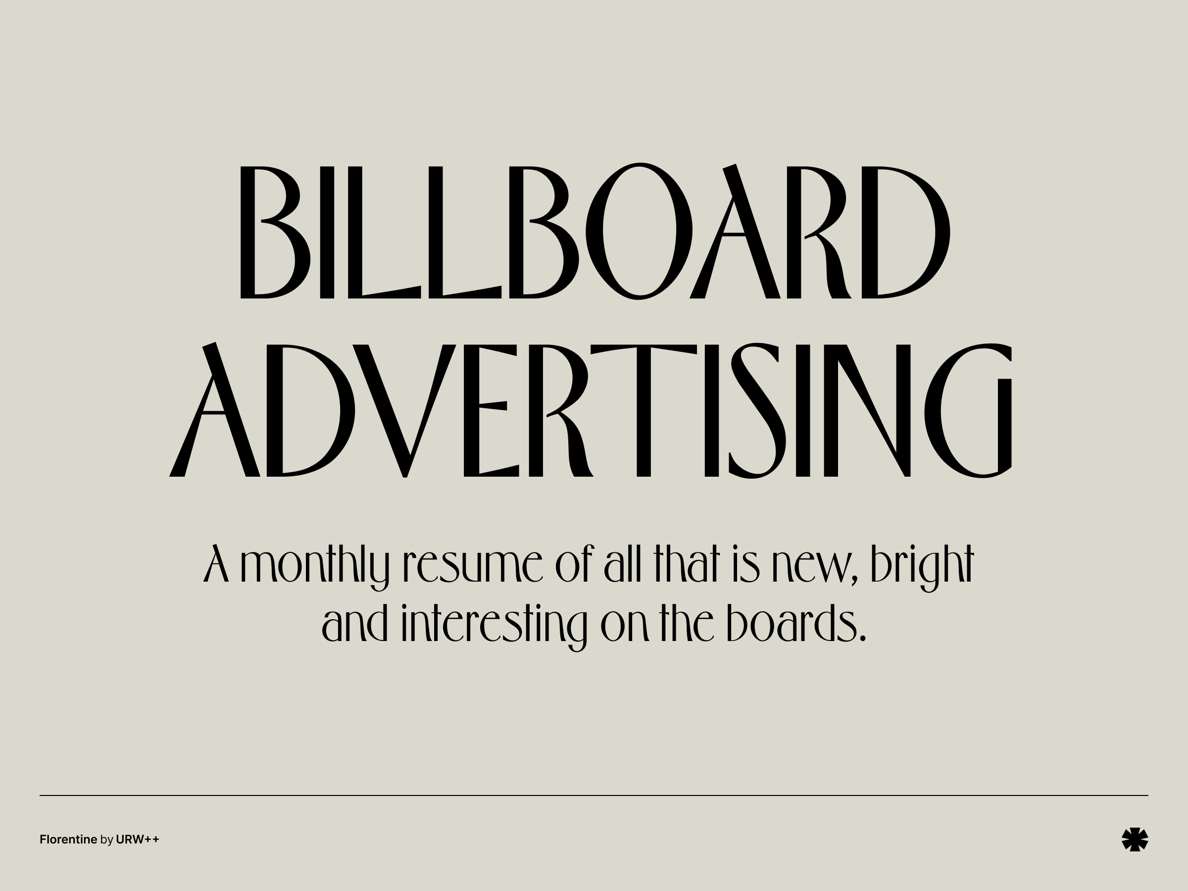 Florentine - Florentine creative