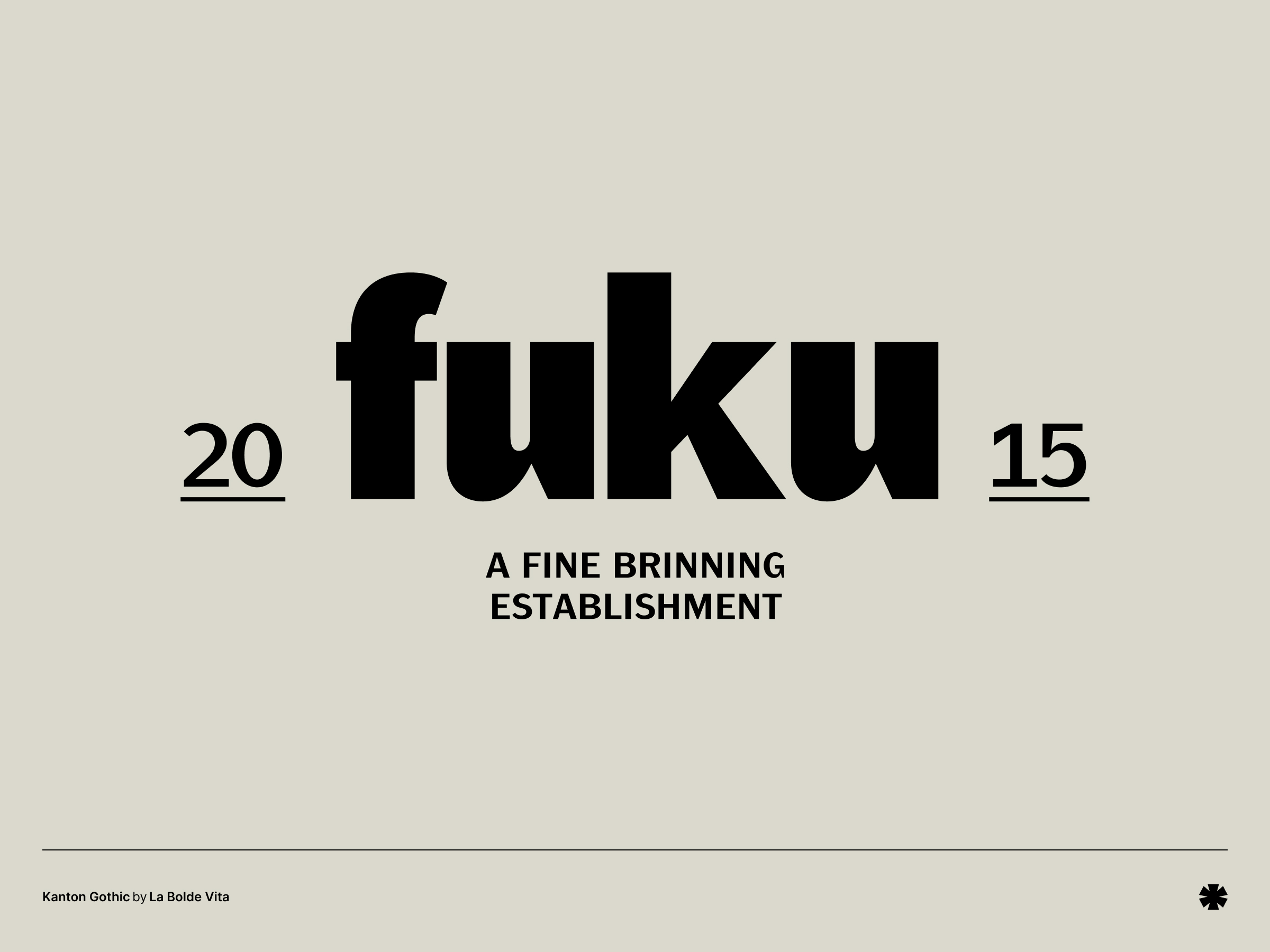 Kanton Gothic - Kanton gothic creative