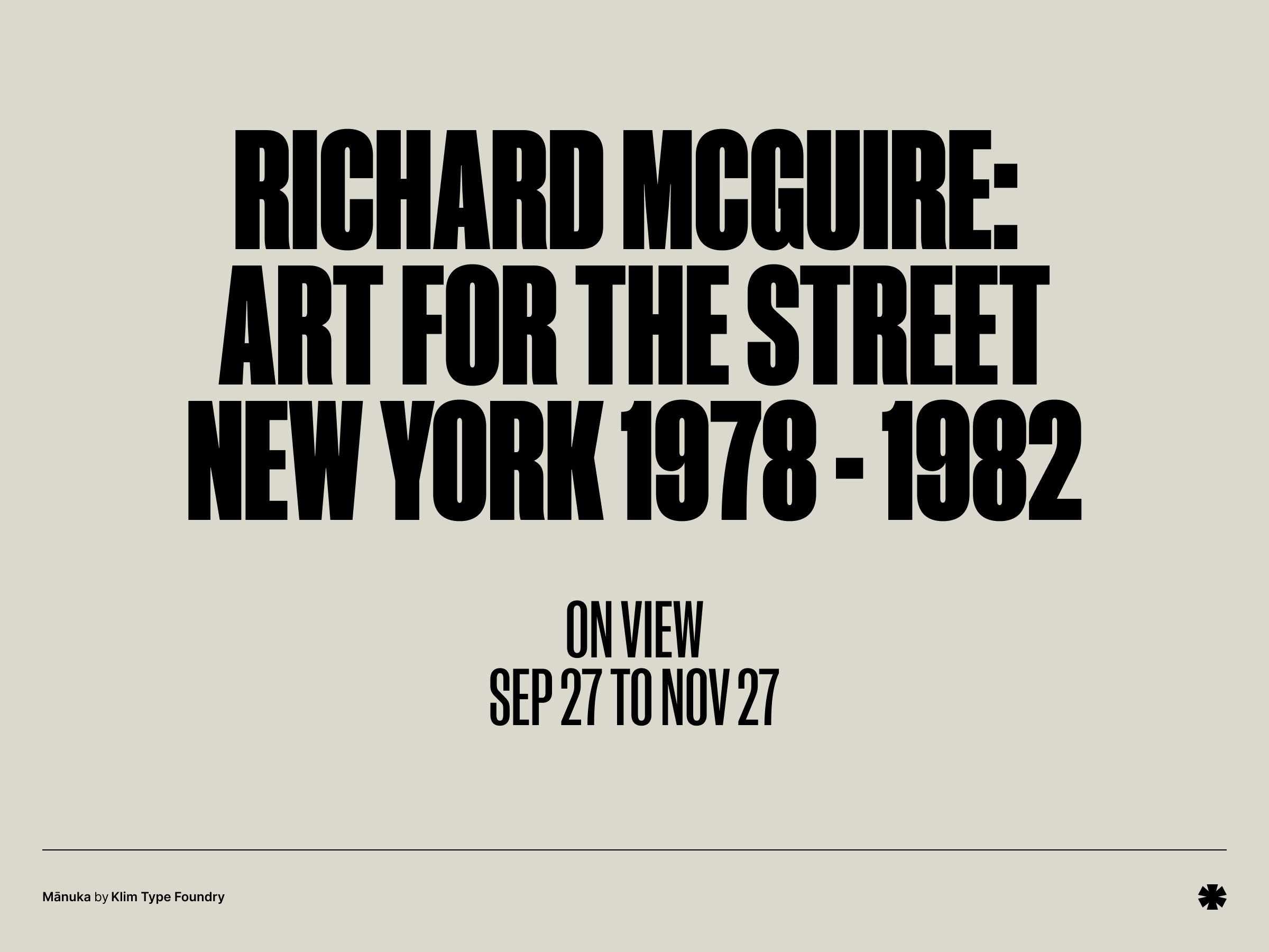 Mānuka - Manuka creative