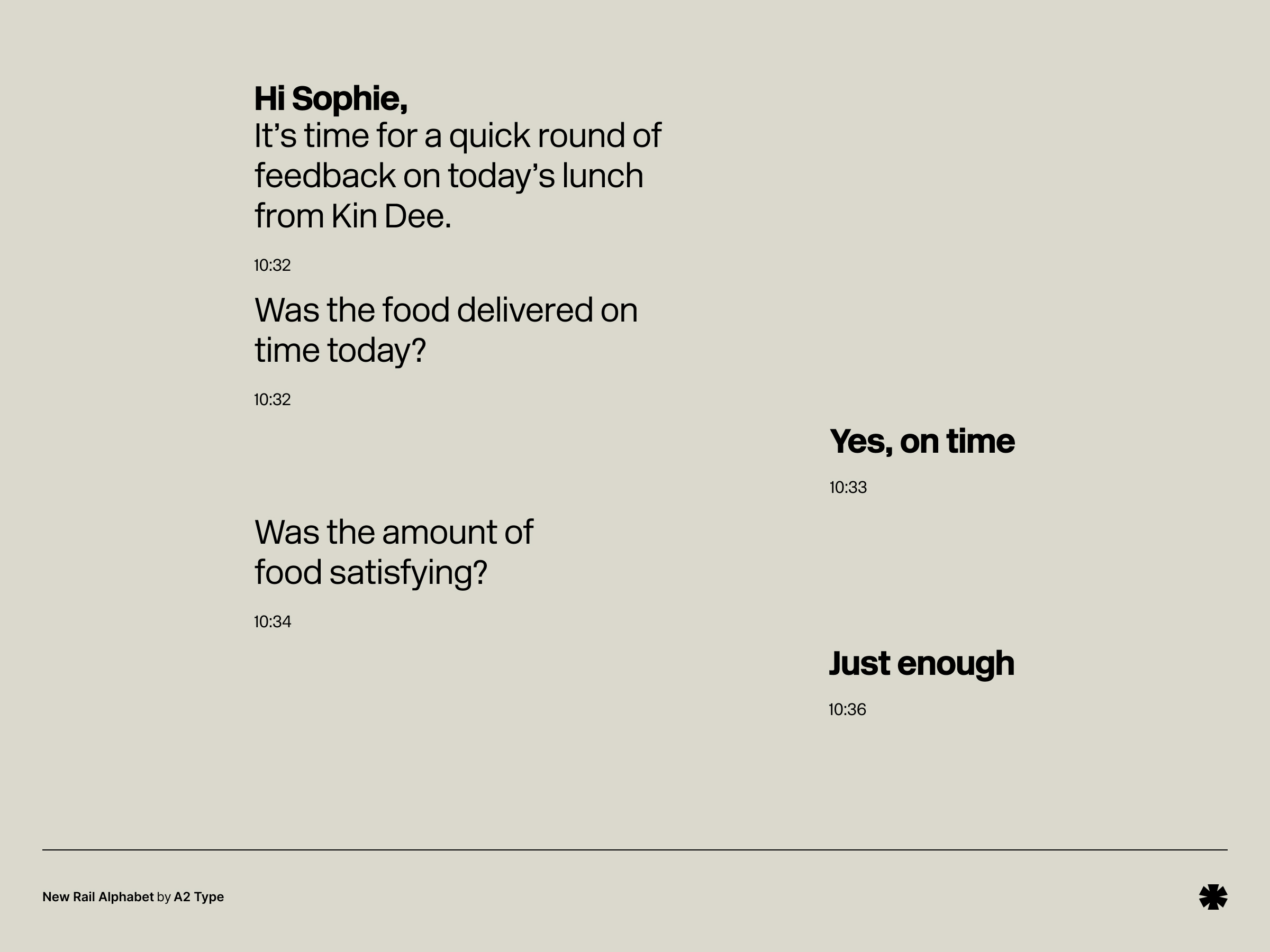 New Rail Alphabet - New rail alphabet creative 1