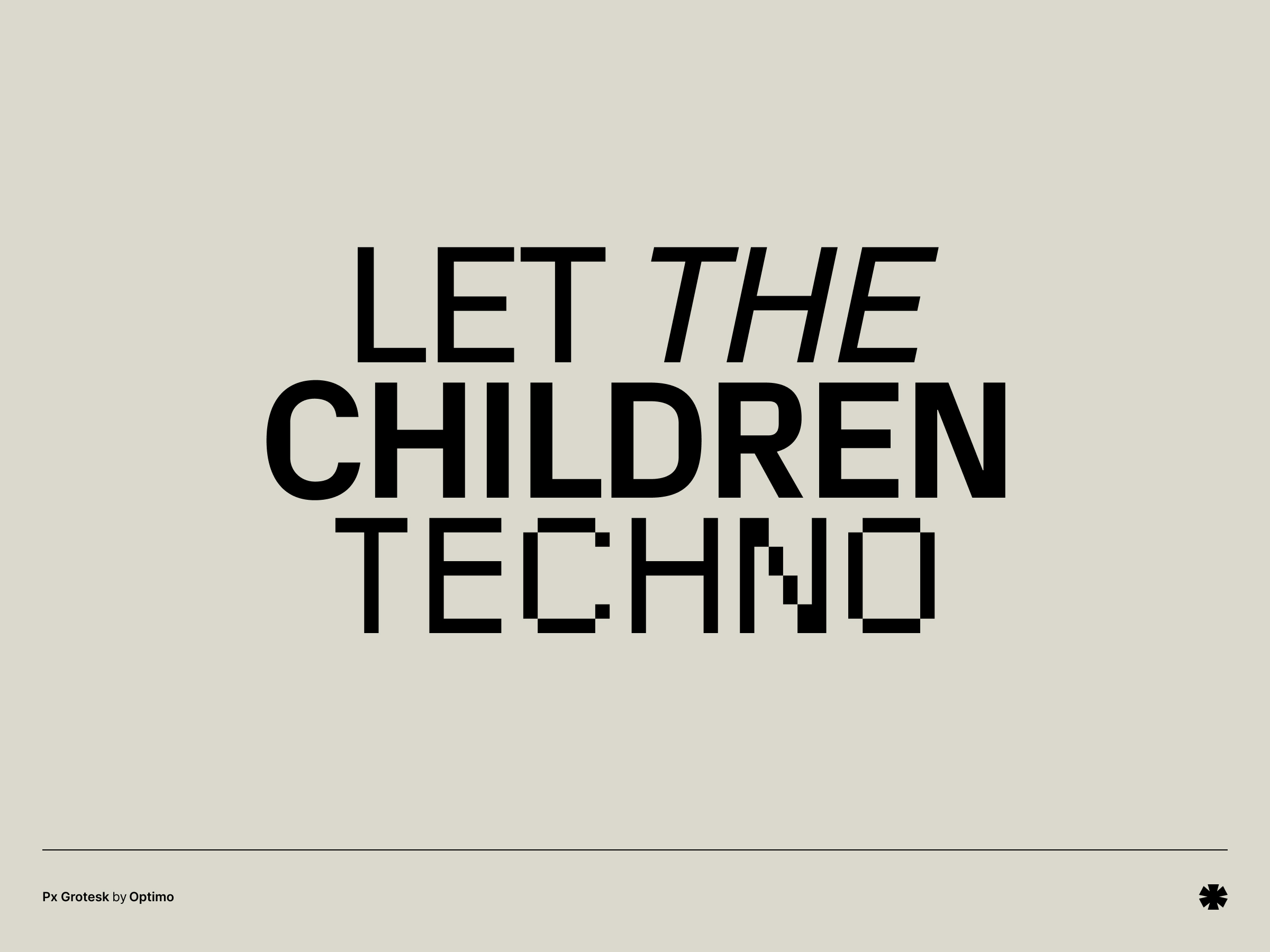 Px Grotesk - Px grotesk creative 1