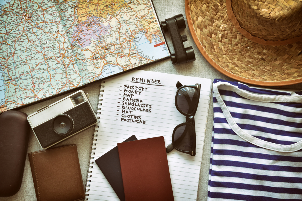 Urlaubs-Checkliste Urlaubs-Checkliste
