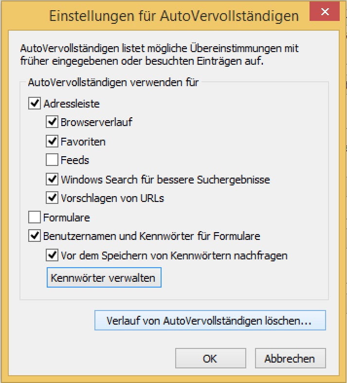 Einstellungen Einstellungen