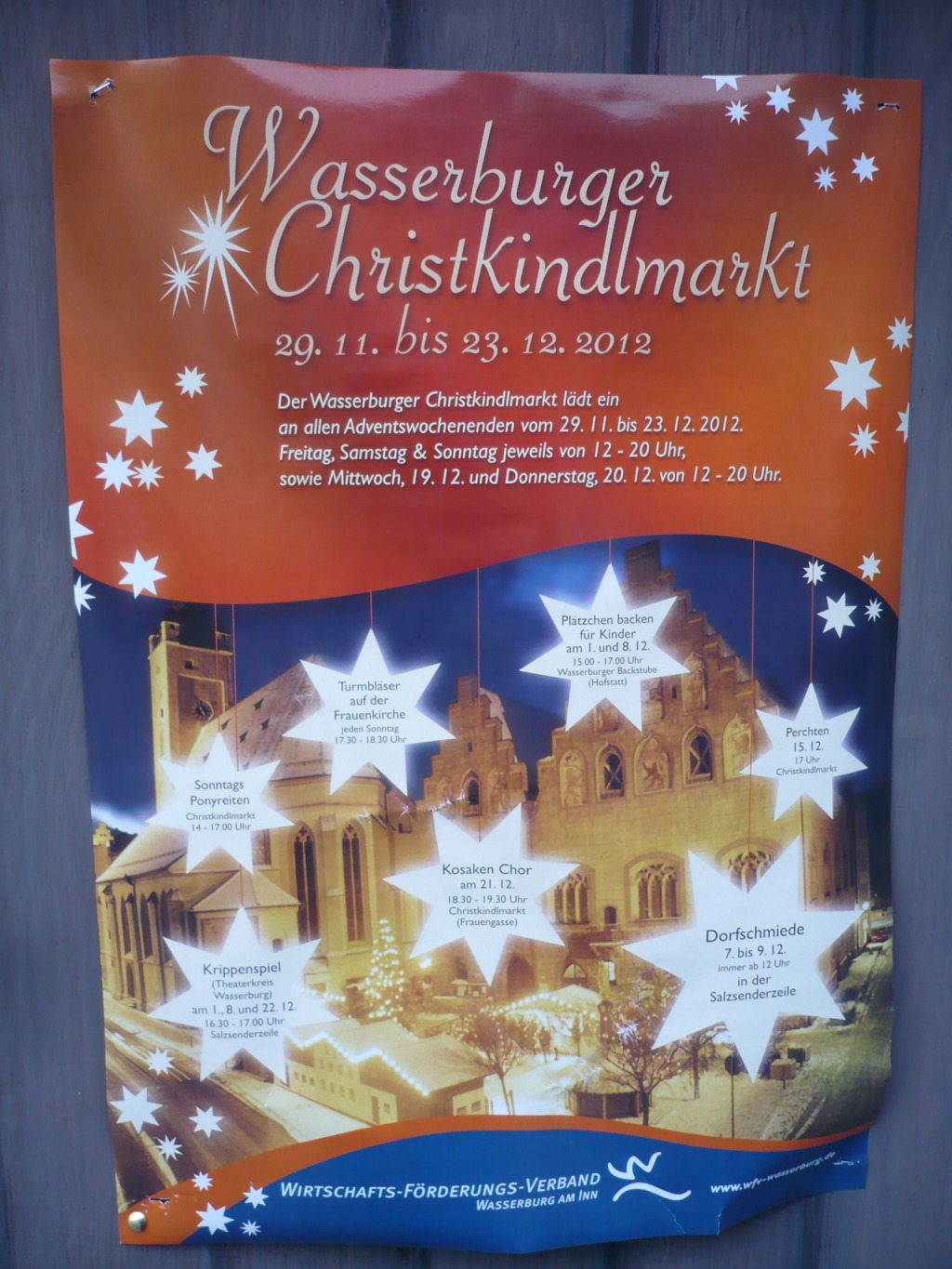 Weihnachtsfeier und Christkindlmarkt - 2012