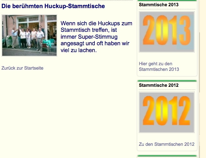 Stammtische Stammtische