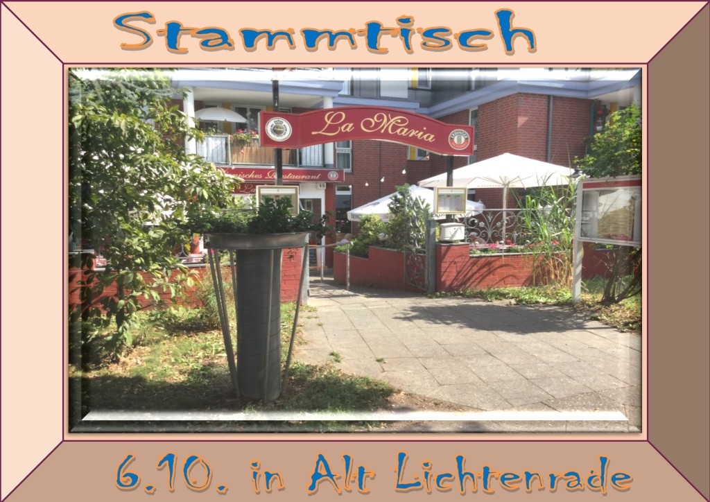 6.10.Stammtisch 6.10.Stammtisch