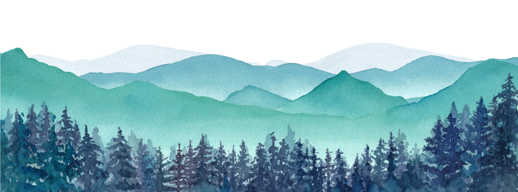 Zeichnung Berge im Schnee Zeichnung Berge im Schnee