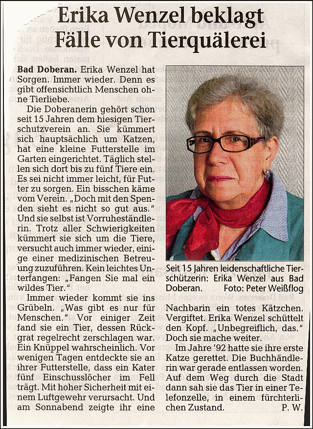 Tierschutz geht uns alle an Tierschutz geht uns alle an