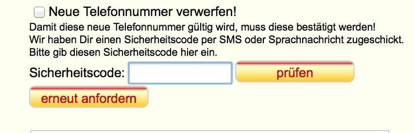 Verwerfen Verwerfen