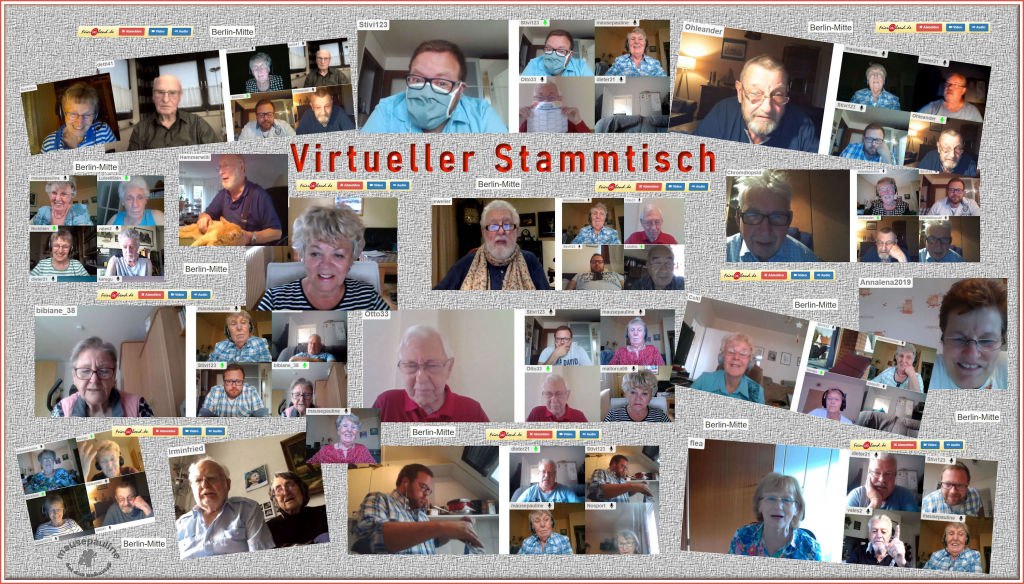 Virtueller Stammtisch in unserer Regionalgruppe Virtueller Stammtisch in unserer Regionalgruppe