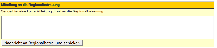 Mitteilung Mitteilung