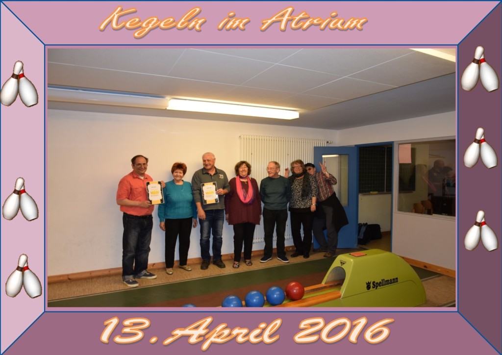 Kegeln13.4.2016 Kegeln13.4.2016