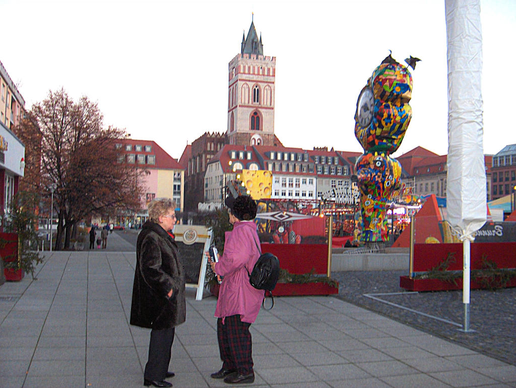 noch ein Blick über den Weihnachtsmarkt noch ein Blick über den Weihnachtsmarkt