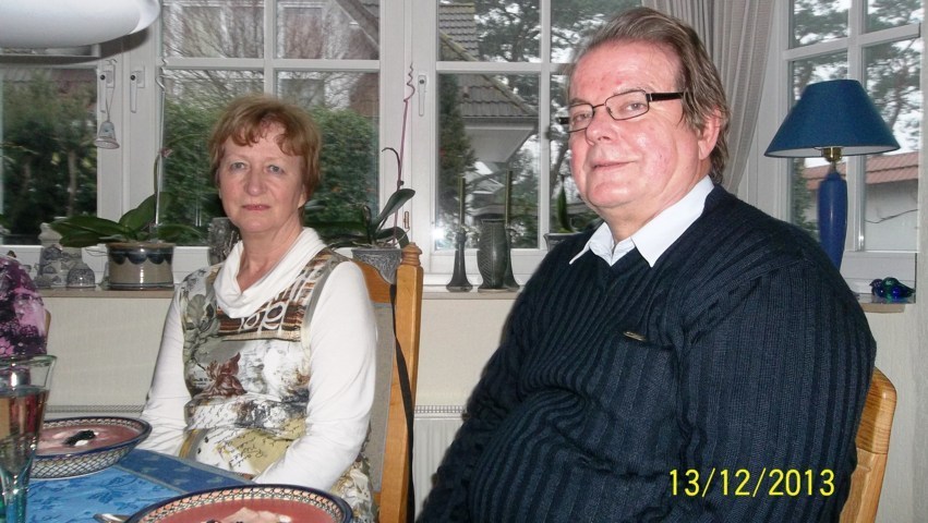Blacky mit seiner Frau Christine Blacky mit seiner Frau Christine