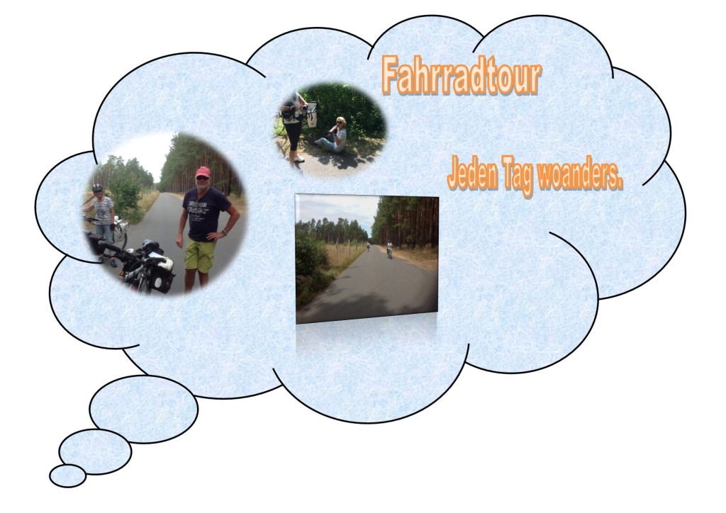 Jeden Tag woanders. Jeden Tag woanders.