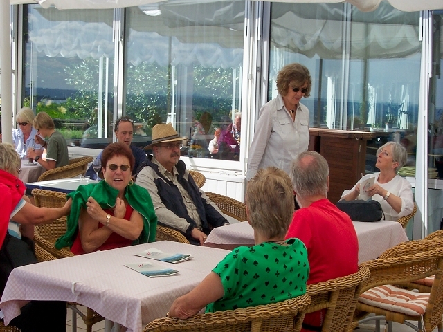 auf der Terrasse auf der Terrasse