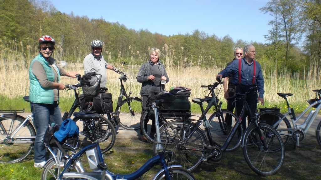 kleine Radlergruppe kleine Radlergruppe