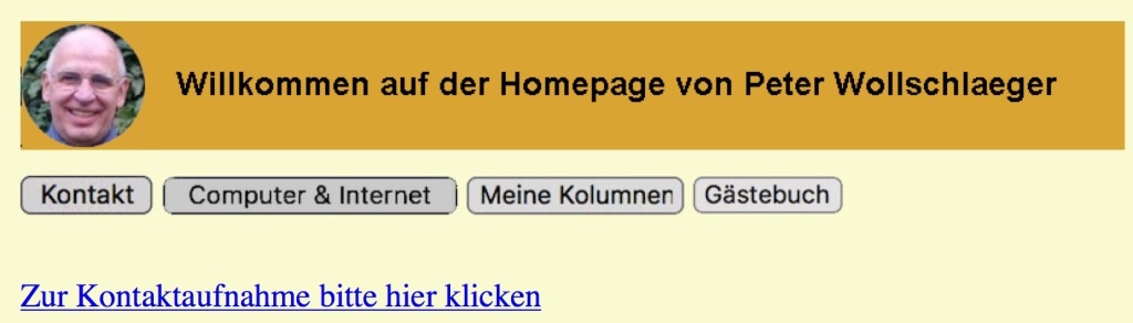 Menü links Menü links